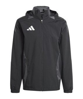 adidas Tiro 24 Competition Allwetterjacke Schwarz - schwarz