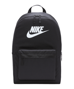 Nike Heritage Rucksack Schwarz Weiss (010) - schwarz