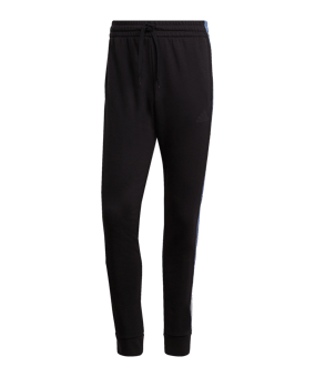 adidas Essentials Trainingshose Schwarz Blau - schwarz