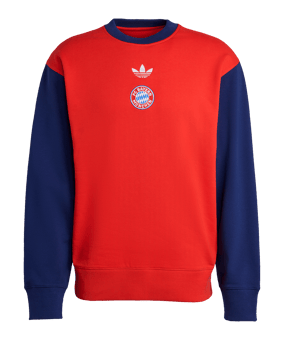 adidas FC Bayern München Lfstlr Sweatshirt Rot - rot