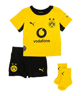 PUMA Borussia Dortmund Trikot Set Home 2026/2027 Kinder Gelb F01 - gelb