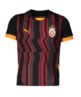 PUMA Galatasaray Istanbul Trikot 3rd 2024/2025 Kids Schwarz F3 - schwarz