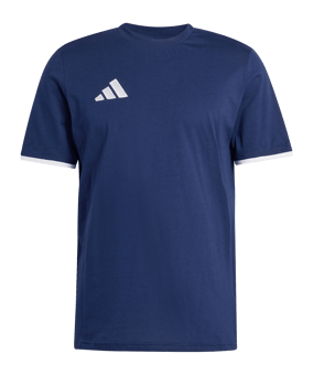 adidas Entrada 26 T-Shirt Dunkelblau - blau