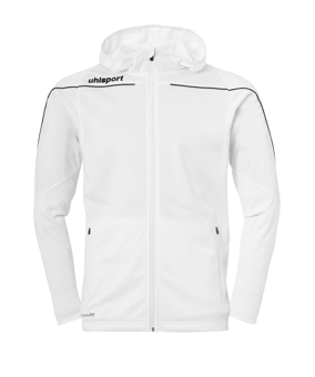 Uhlsport Stream 22 Kapuzenjacke Kids Weiss (002) - weiss