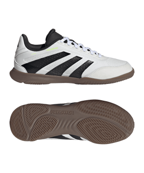 adidas Predator League IN Radiant Blaze Kids Weiß - weiss
