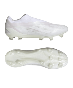 adidas X Crazyfast.1 LL FG Pearlized Weiss - weiss