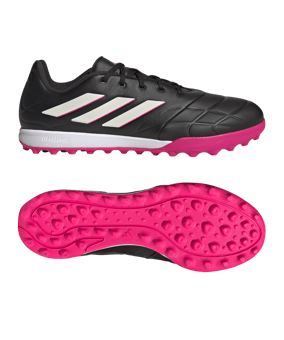 adidas COPA Pure.3 TF Own Your Football Schwarz Weiss Pink