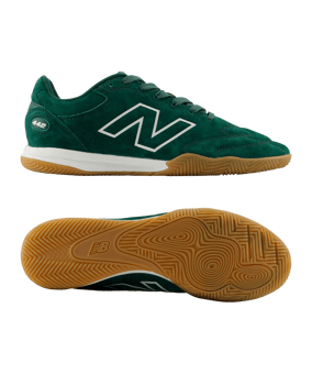 New Balance 442 Elite LS V3 IN Grün - gruen