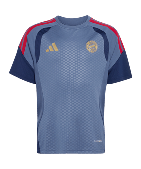 adidas FC Bayern München Trainingsshirt Kids Blau - blau