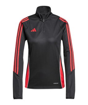 adidas Tiro 24 Sweatshirt Damen Schwarz - schwarz