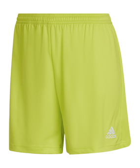 adidas Entrada 22 Short Damen Grün Weiss (HH9997) - gruen