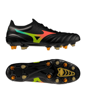 Mizuno Morelia Neo V Beta Elite Mix SG Bright Black Schwarz F00 - schwarz