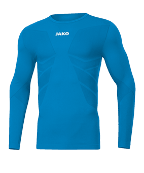 JAKO Comfort 2.0 Longsleeve Kinder (089) - blau