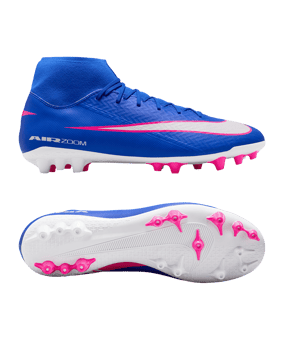 Nike Air Zoom Mercurial Superfly X Academy AG Attack Blau F446 - blau