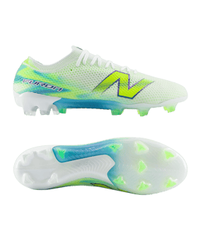 New Balance Furon Elite V9 FG Neon Tide Weiß - weiss