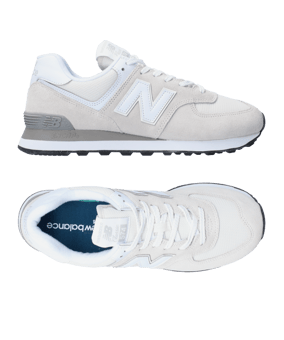 New Balance 574 Weiss (EVW) - weiss