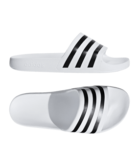 adidas Adilette Aqua Badelatsche (F35539) - weiss