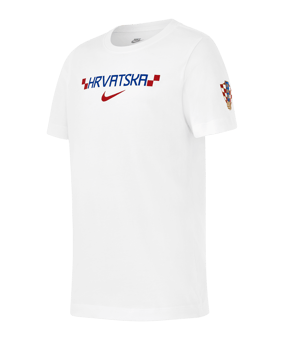 Nike HNS Kroatien Graphic T-Shirt Weiß F100 - weiss