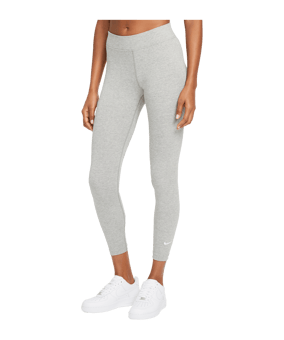 Nike Essentials 7/8 Leggings Damen Grau Weiss F063 - grau
