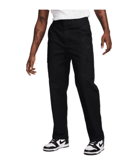 Nike Club Cargo Jogginghose Schwarz F010 - schwarz