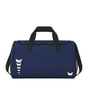 Erima INTRO LINE L Tasche Dunkelblau F7232618l - weiss