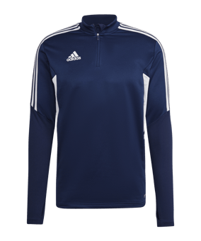 adidas Condivo 22 HalfZip Sweatshirt Blau (HA6270) - blau