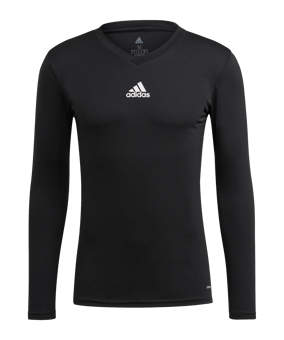 adidas Team Base Tee Unterhemd langarm (GN5677) - schwarz