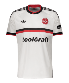 adidas 1. FC Nürnberg Trikot Away 2026/2027 Kids Weiß - weiss