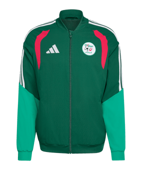 adidas Algerien Tiro Präsentationsjacke Grün - gruen