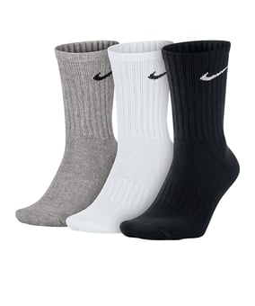 NIKE Value Cushioned Crew 3er Pack Socken (965) - weiss