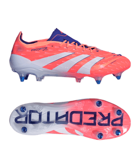 adidas Predator Elite SG Coral Blaze Rot - rot