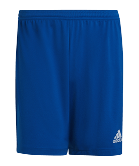 adidas Entrada 22 Short Blau Weiss (HG6294) - blau