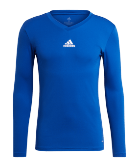 adidas Team Base Tee Unterhemd langarm (GK9088) - blau