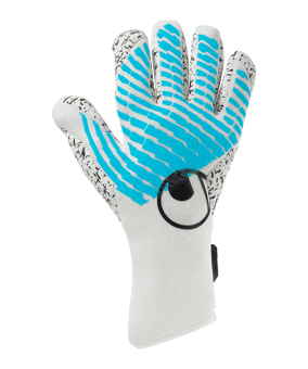 uhlsport FM Cybertec Supergrip+ Finger Surround Torwarthandschuhe Fangmaschine Weiß F01 - weiss