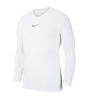 NIKE Park First Layer Top langarm (100) - weiss