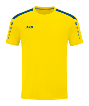 JAKO Power Trikot Kids Gelb Blau F304 - gelb