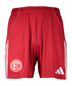 adidas Fortuna Düsseldorf Short Heim 2025/2026 Rot - rot