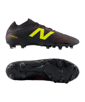 New Balance Tekela Pro Low v5 FG Live Wire Schwarz - schwarz