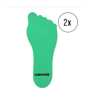 Cawila Marker-System Fuss 21cm 4er Set Grün - gruen