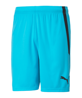 PUMA teamLIGA Short Kids Blau Schwarz (040) - blau