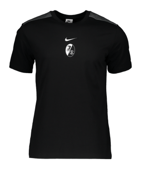 Nike SC Freiburg NSW T-Shirt Schwarz F010 - schwarz