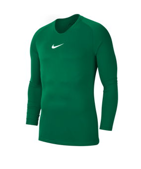 NIKE Park First Layer Top langarm (302) - gruen