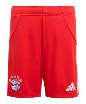 adidas FC Bayern München Short Home 2025/2026 Kids Rot - rot