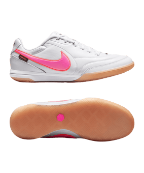 Nike Tiempo Streetgato IN Breakout Weiß F901 - rosa