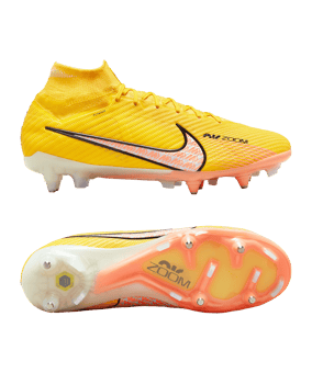 Nike Air Zoom Mercurial Superfly IX Elite SG-Pro AC Lucent Gelb Rosa (780) - gelb