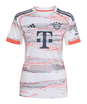 adidas FC Bayern München Trikot Away 2025/2026 Damen Weiß - weiss