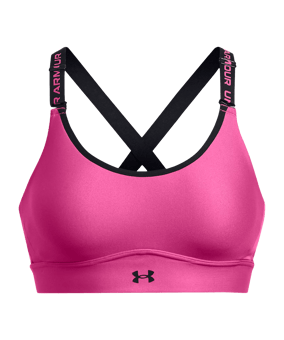 Under Armour Infinity Mid 2.0 Sport-BH Damen Pink - rosa