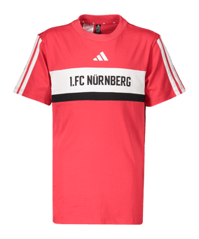 adidas 1. FC Nürnberg T-Shirt Rot - rot