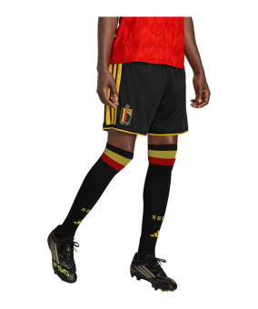 adidas Belgien Short Home WM 2026 Schwarz - schwarz