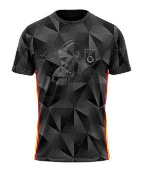 Galatasaray Istanbul Leroy Sane T-Shirt Kids Schwarz - schwarz